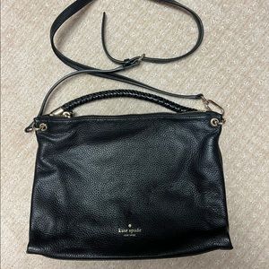 Kate Spade black leather purse